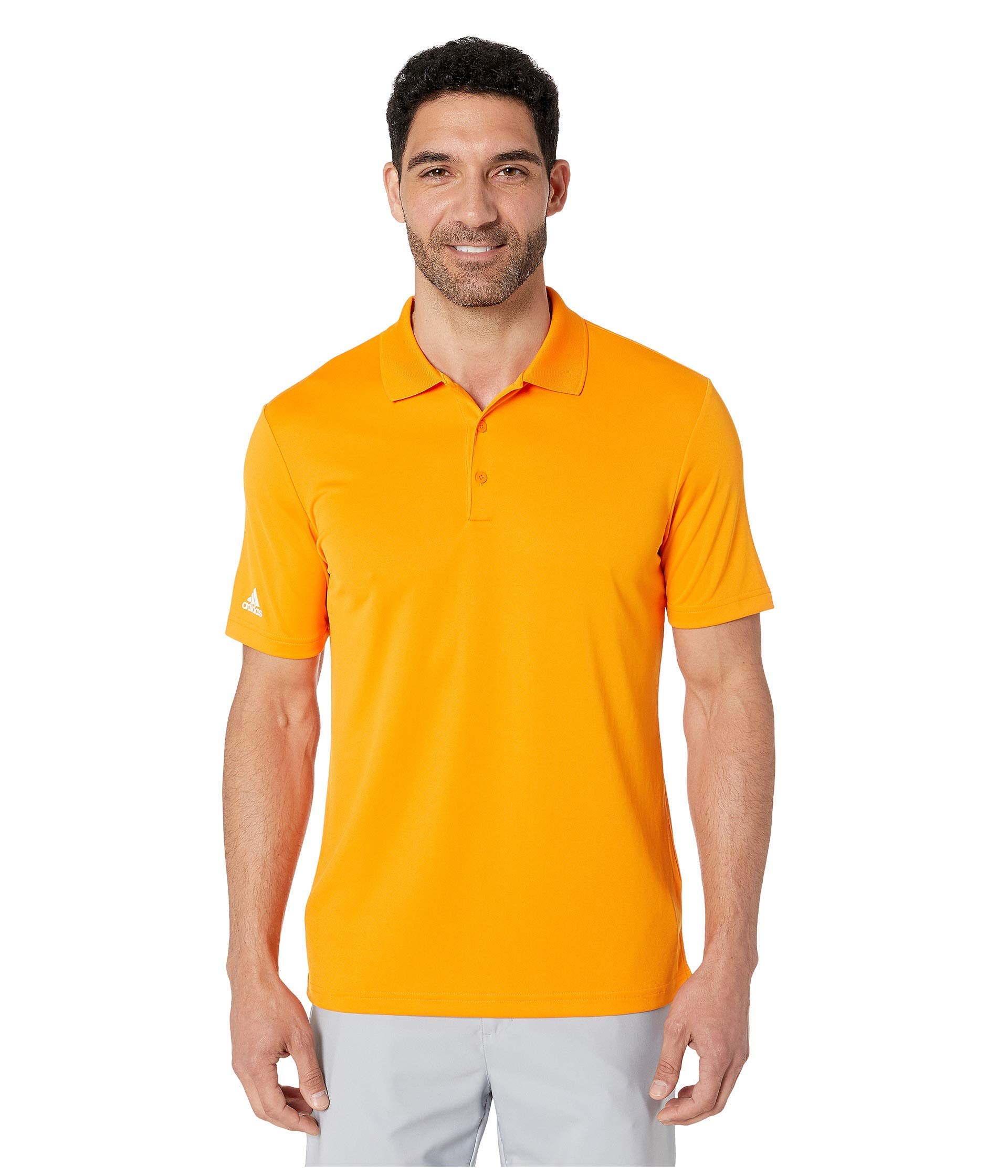 adidas Men's Performance Golf Polo Shirt - Moisture-Wicking & UV Protection - Perfect for Golf, Tennis & Casual Wear