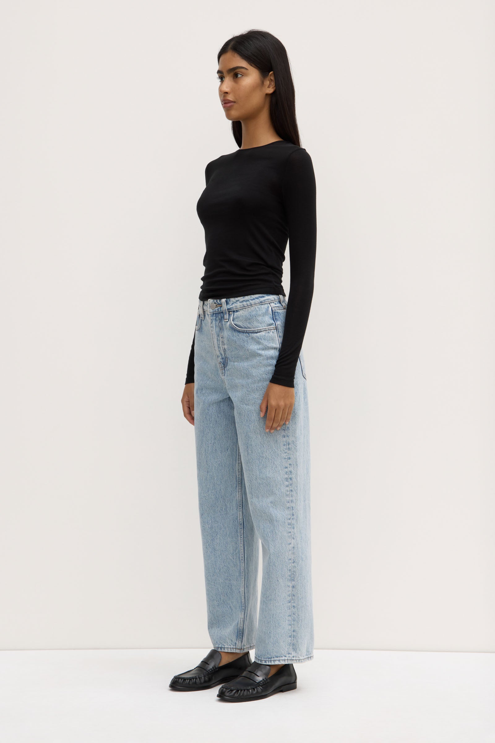 Violet Long Sleeve T-Shirt for Women - Soft Cotton Casual Top for Everyday Wear | Perfect for Work, Outings & Layering