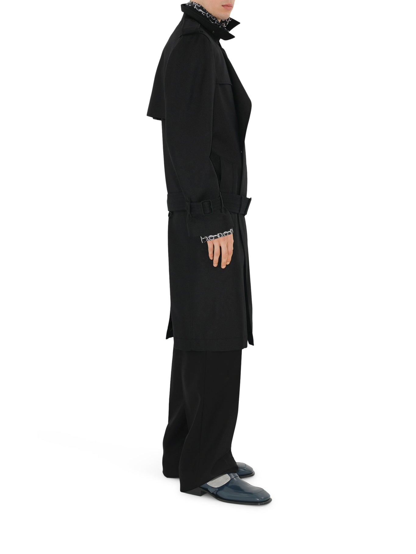 Stylish Long Silk Blend Trench Coat for Women - Elegant Water-Resistant Outerwear for Fall & Winter | Perfect for Office, Travel & Formal Occasions