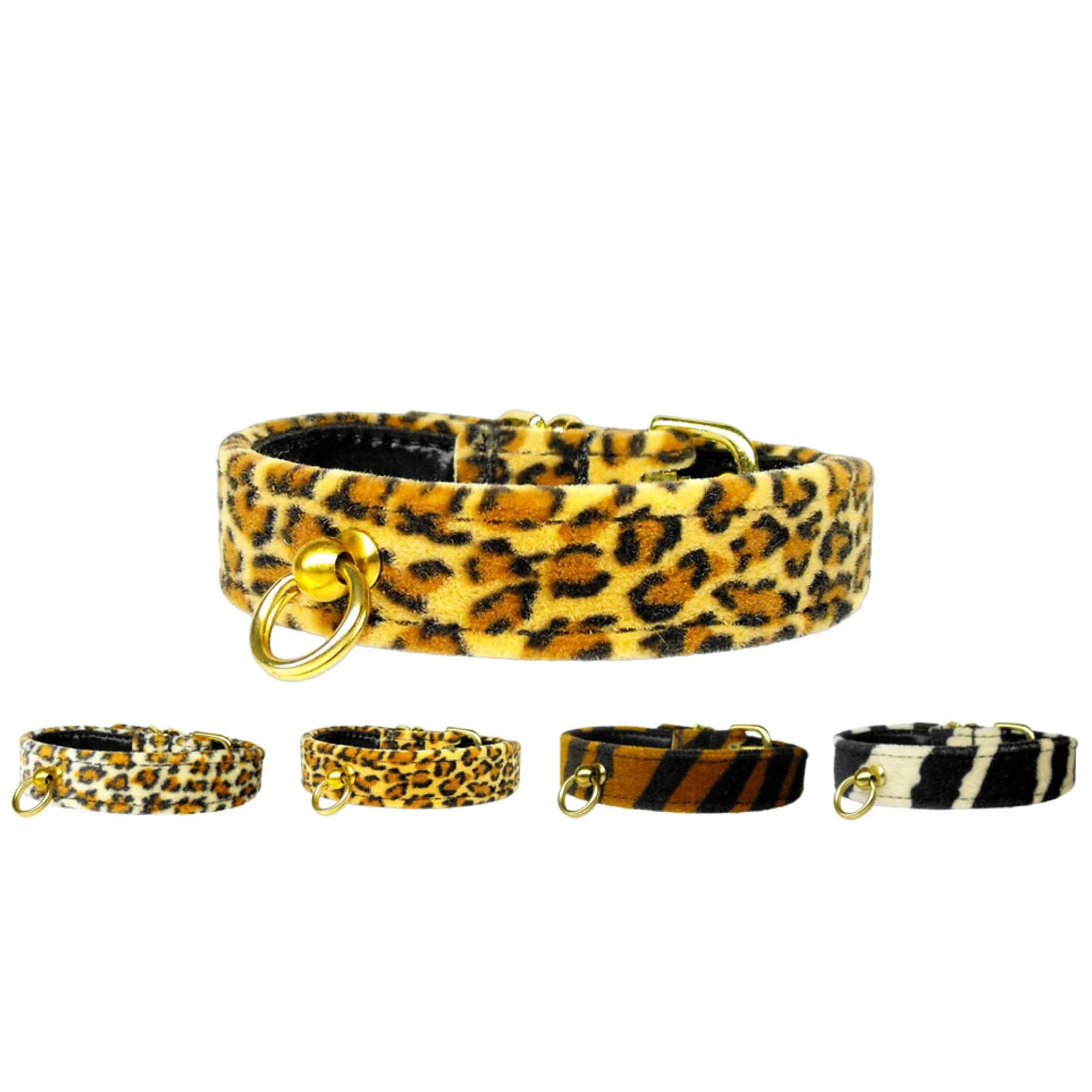 Zebra Print Dog Collar for Small & Large Dogs - Adjustable Pet Collar with Durable Nylon - Perfect for Walking, Training & Outdoor Adventures
