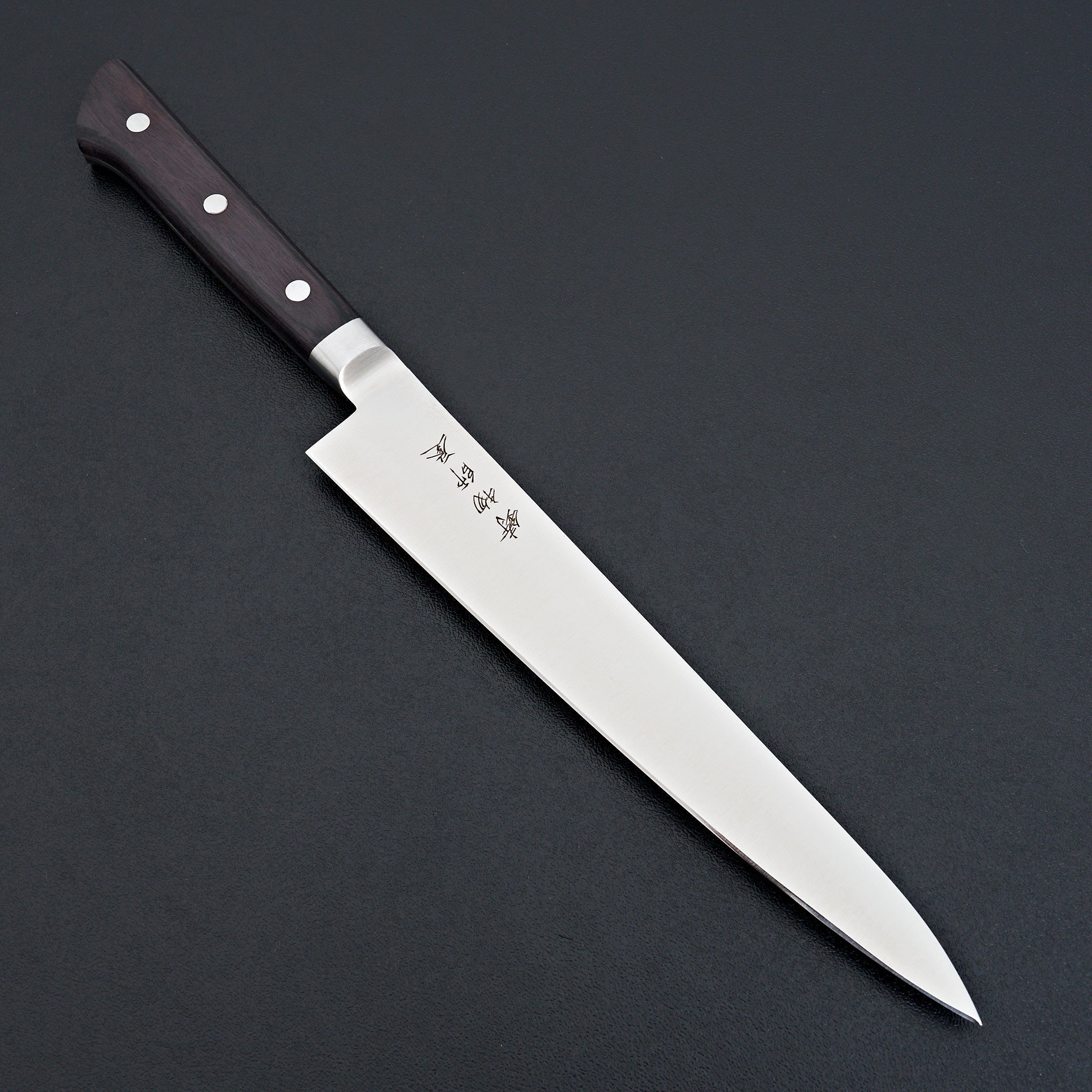 Hitohira Imojiya KF Stainless Steel Petty Knife 180mm with Pakka Wood Handle - Perfect for Slicing Fruits, Vegetables & Boneless Meat in Home Kitchen & Professional Cooking