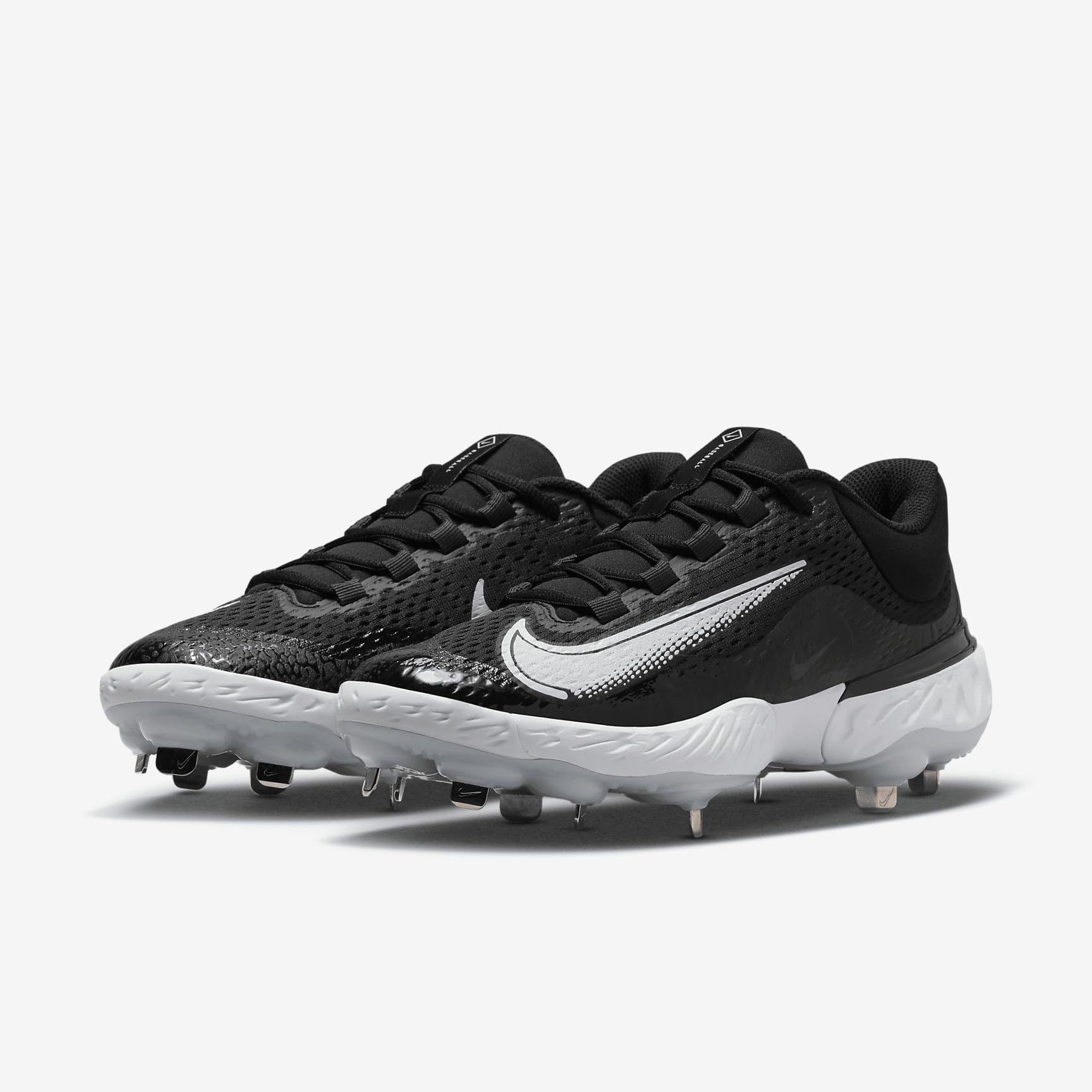 Nike Men's Alpha Huarache Elite 4 Baseball Cleats - Metal Spikes for Enhanced Traction - DJ6521 - Perfect for Baseball Games, Training, and Field Sports