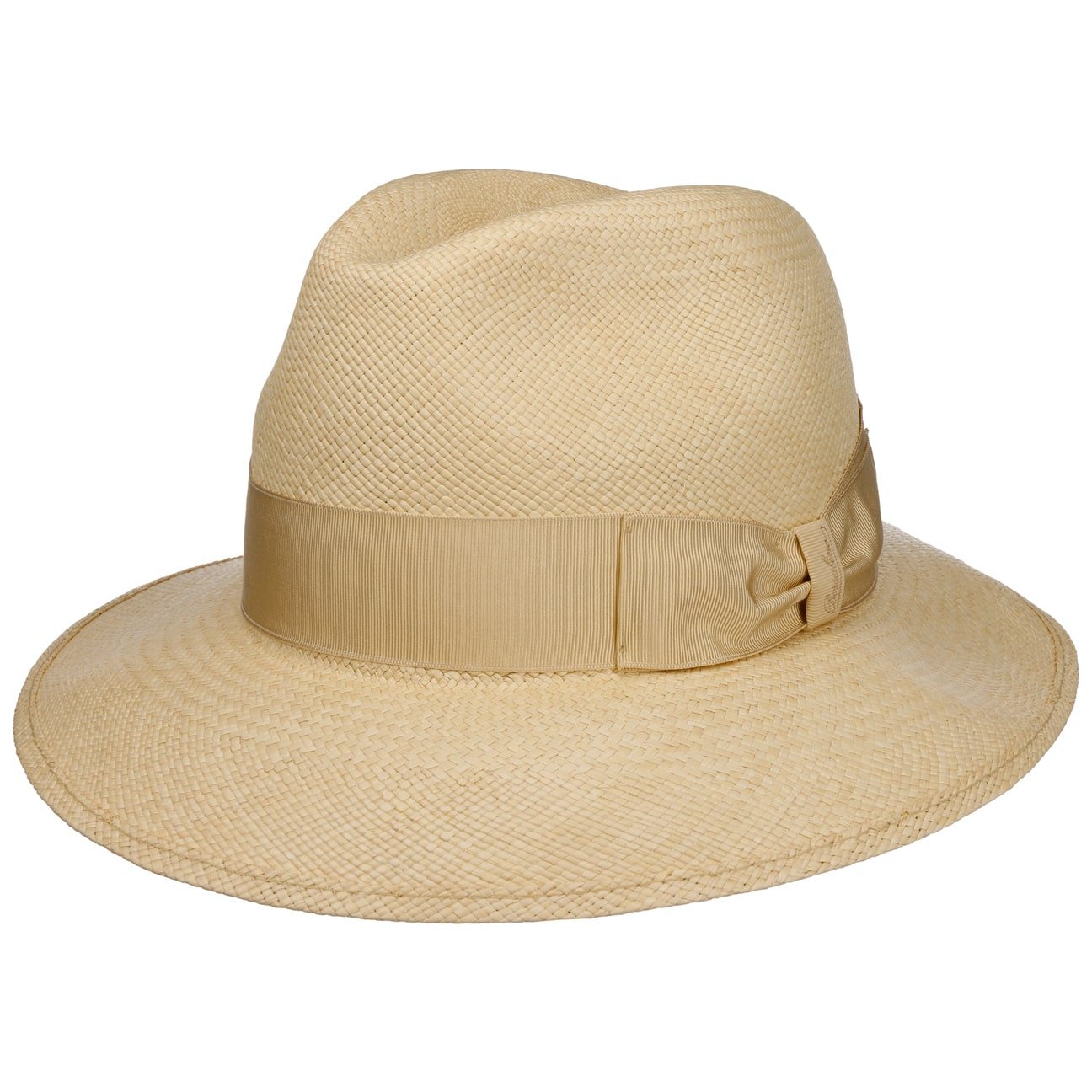 Borsalino Big Brim Fedora Straw Hat for Women & Men - Summer Sun Protection, Beach Vacation, Outdoor Activities