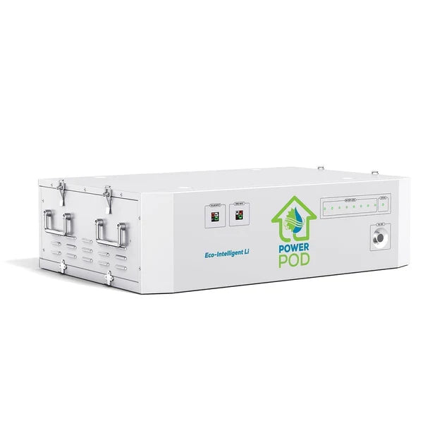 Natures Generator Powerhouse Lithium Power Pod - Portable Solar Generator for Camping, RV, and Emergency Backup Power