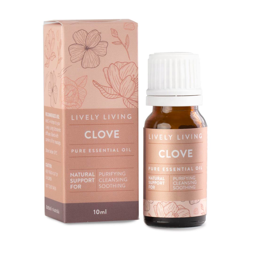 Pure Clove Essential Oil 10ml - 100% Natural Therapeutic Grade for Aromatherapy, Pain Relief & Skin Care - Perfect for Diffusers, Massage & DIY Beauty Products
