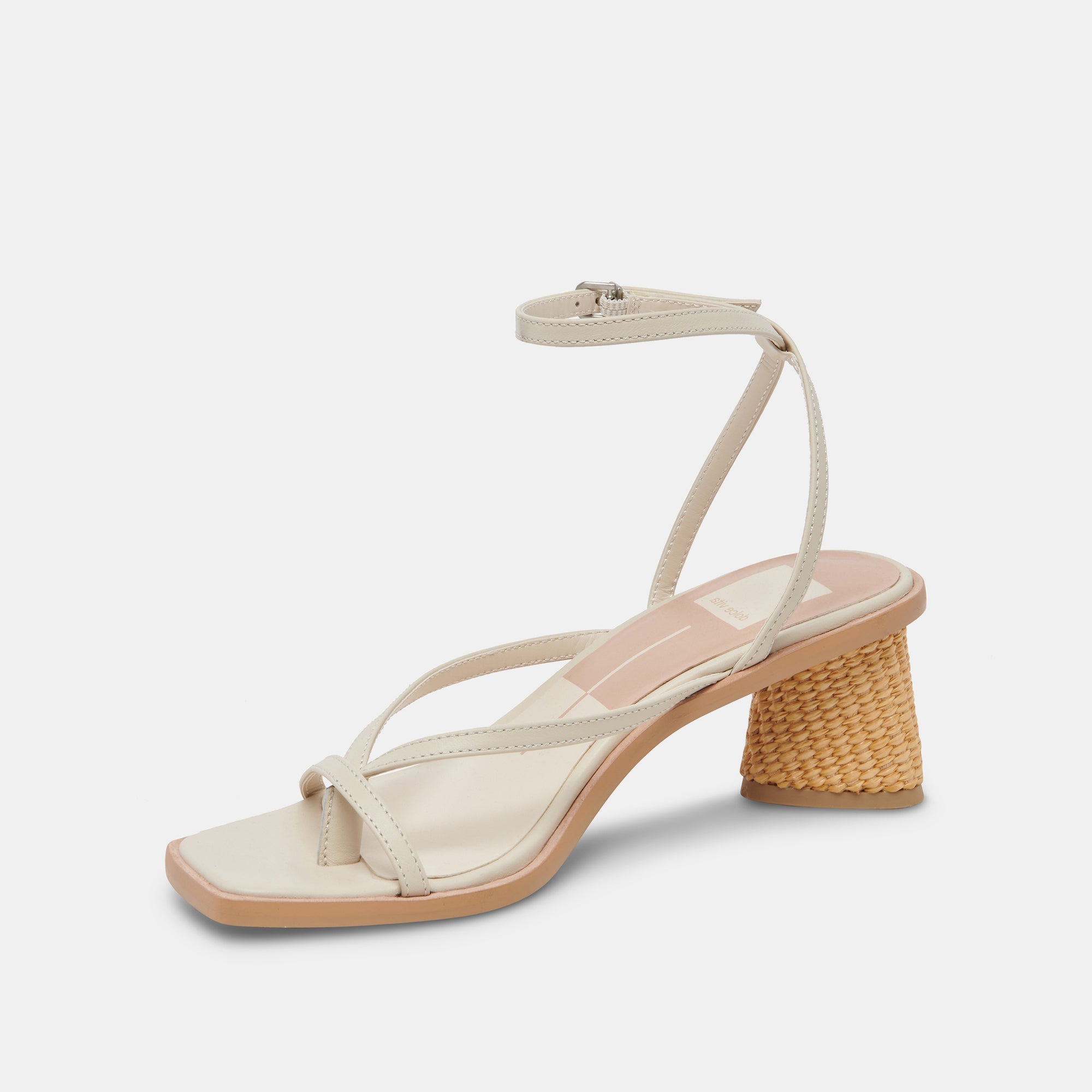 BANITA Women's Wide Comfort Sandals in Ivory Genuine Leather - Perfect for Beach, Vacation & Summer Outfits