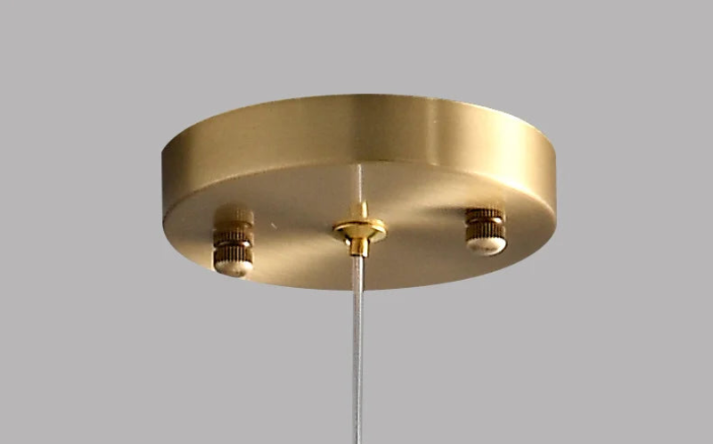 Nimbus Loft Modern Glass Pendant Light - Stylish Hanging Lamp for Kitchen Island, Dining Room, and Living Room Decor