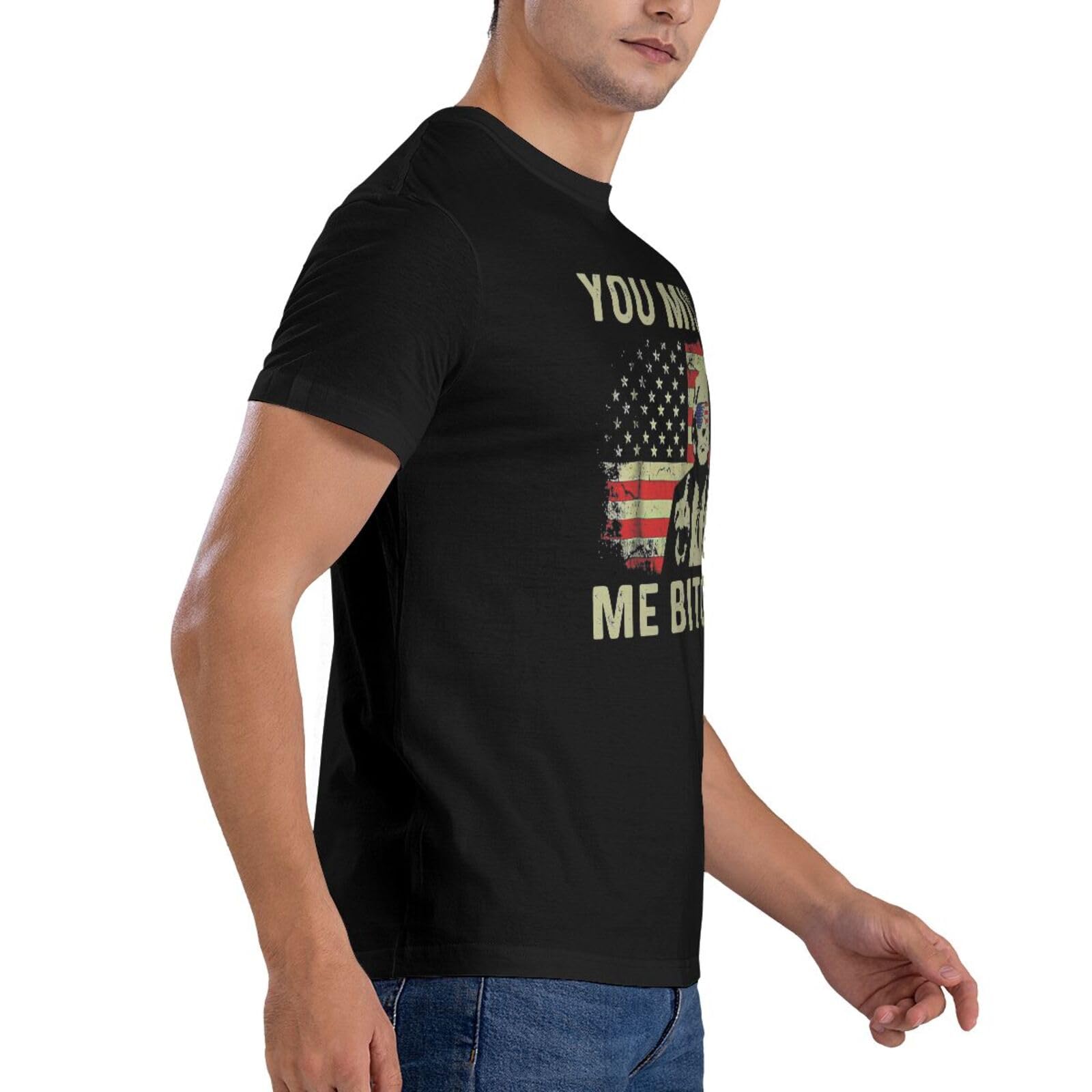 Trump 2024 T-Shirt - 'You Missed Me Bitch' Political Slogan Tee - Perfect for Campaign Rallies & Conservative Events