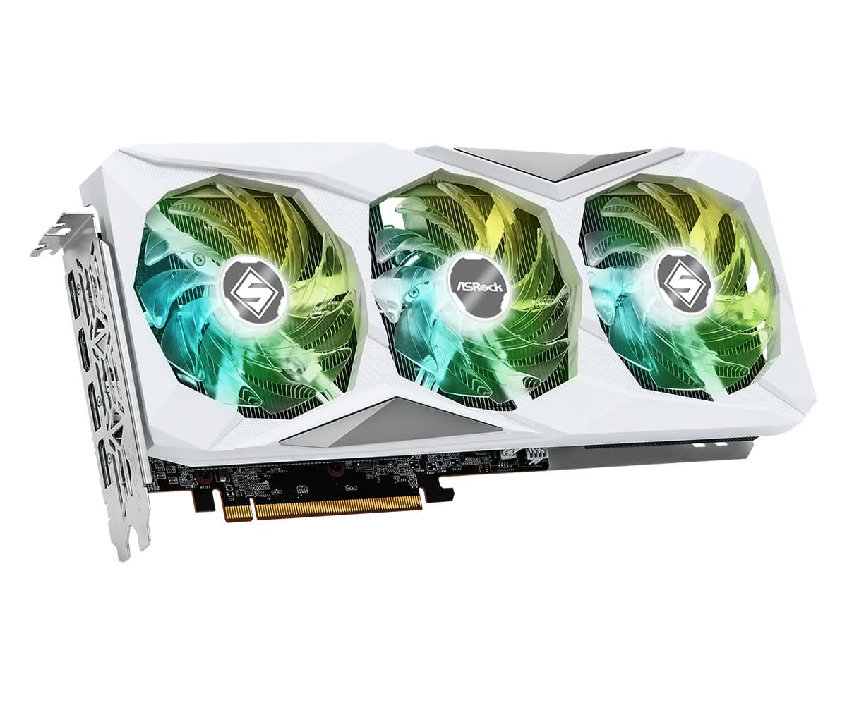 ASRock AMD Radeon RX 7600 8GB GDDR6 Gaming Graphics Card - 90-GA4DZZ-00UANF - Perfect for 1080p Gaming, Video Editing & Streaming