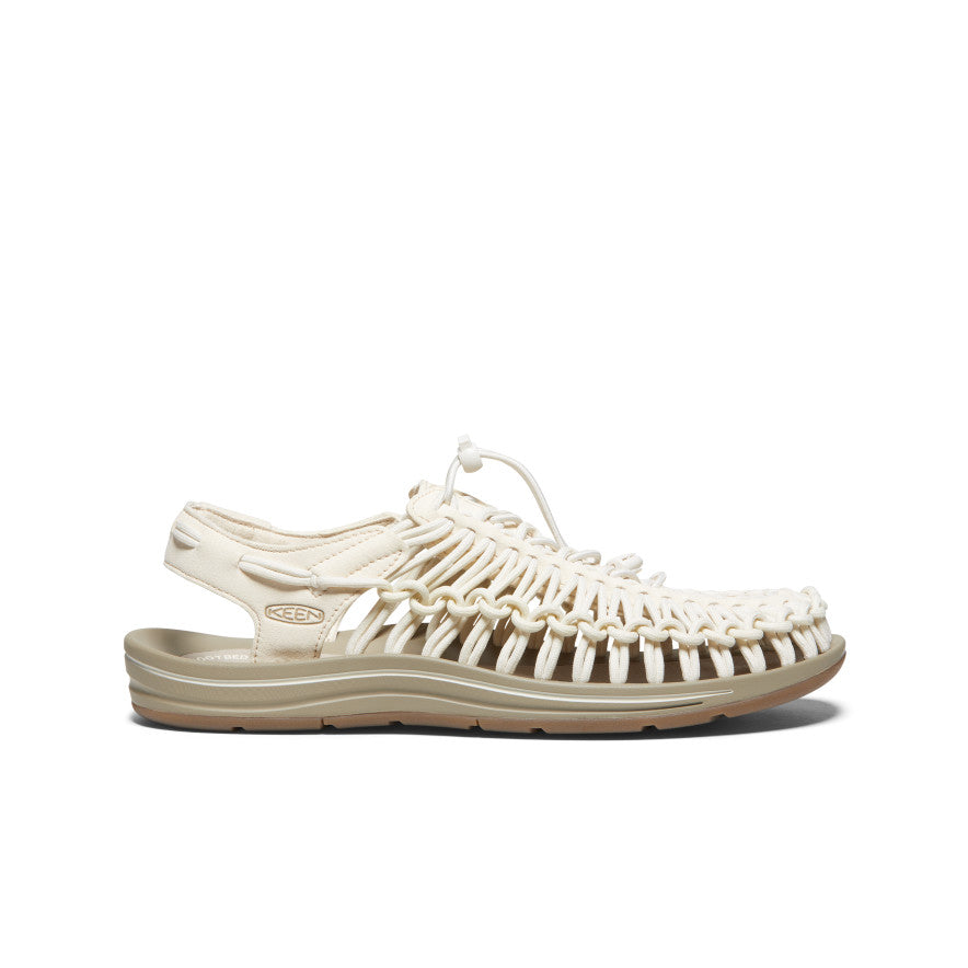 UNEEK Men's Breathable Comfortable Sneakers - White Cap/Cornstalk Color | Perfect for Running, Walking & Casual Wear