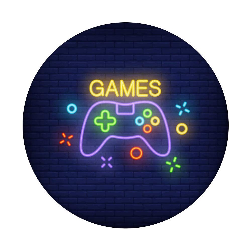Fun Gaming Gifts & Accessories - Swappable PopGrip Phone Holder for iPhone, Android & Tablets | Perfect for Gamers, Streamers & Video Game Lovers