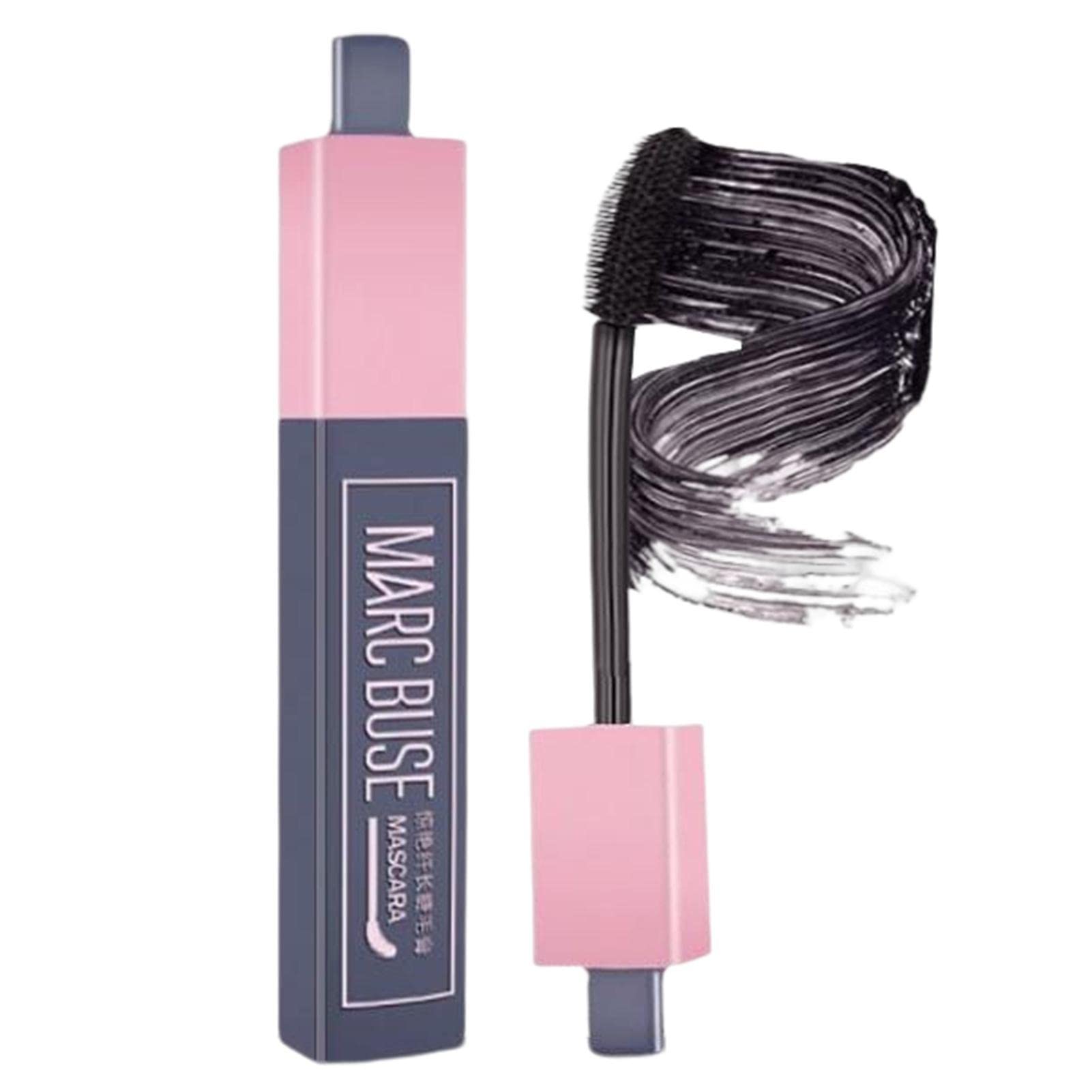 Volumizing Black Mascara - No Flake, Long-Lasting for Full Lashes | Perfect for Day & Night Makeup