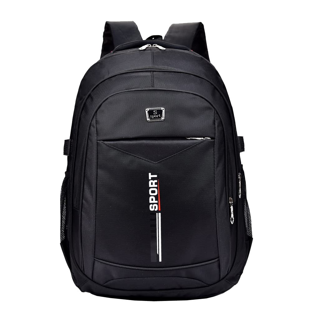 Stylish Travel Laptop Backpack for Men & Women - Waterproof 14/15.6 Inch Computer Bag with USB Charging Port - Perfect for Hiking, Business, College & Daily Commuting | Durable School Bookbag & Notebook Carrier for Work, Travel & Outdoor Adventures