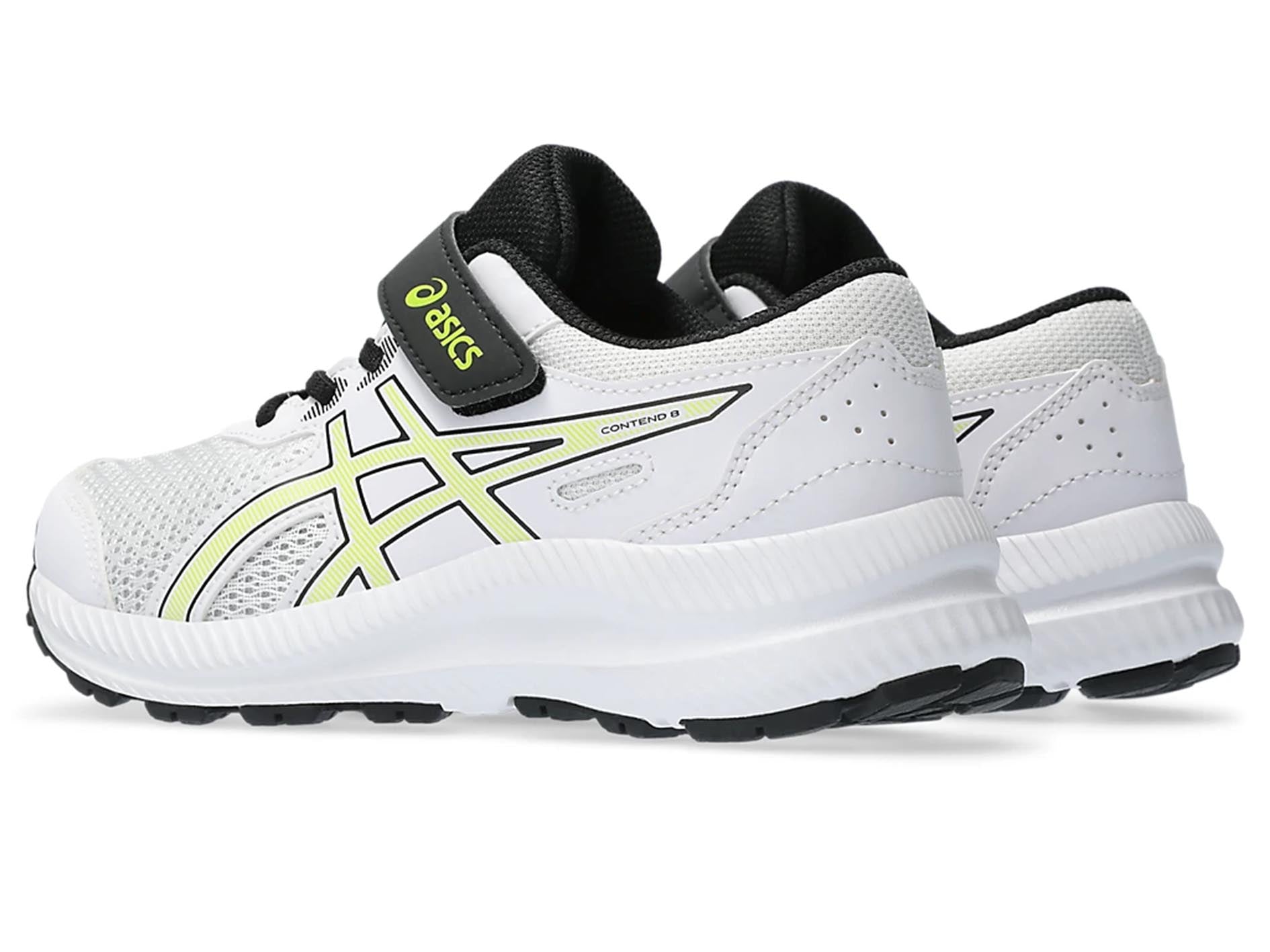 ASICS Kids Contend 8 PS Running Shoes - Lightweight Athletic Sneakers for Boys & Girls (Style 1014A258-105) - Perfect for School, Sports & Everyday Play