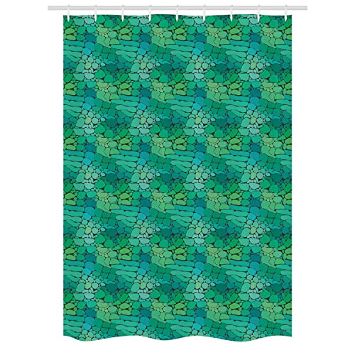 Teal Sea Green and Black