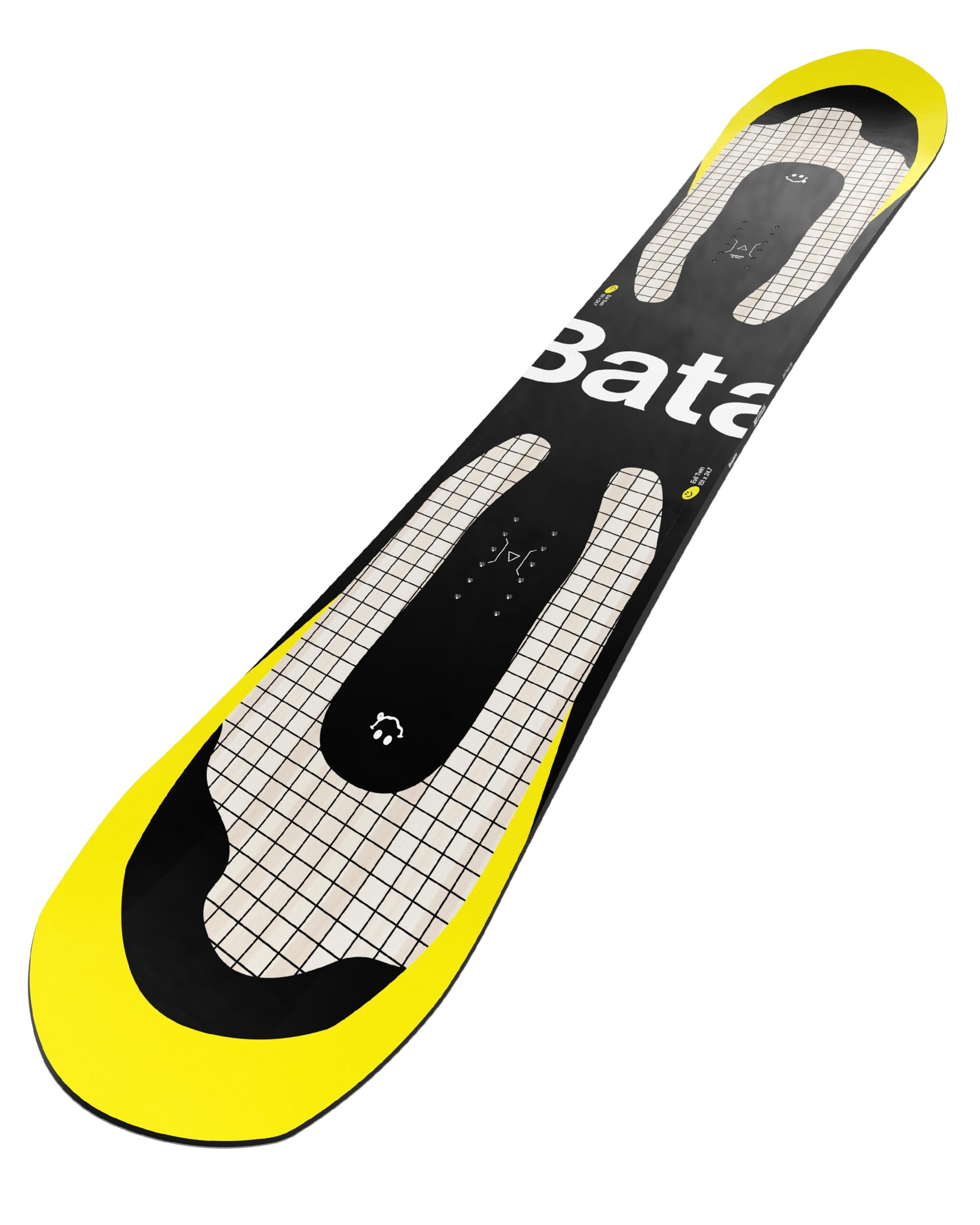 Bataleon Evil Twin Men's Snowboard - Freestyle All-Mountain Snowboard for Powder & Park Riding | Perfect for Tricks, Jumps & Backcountry Adventures