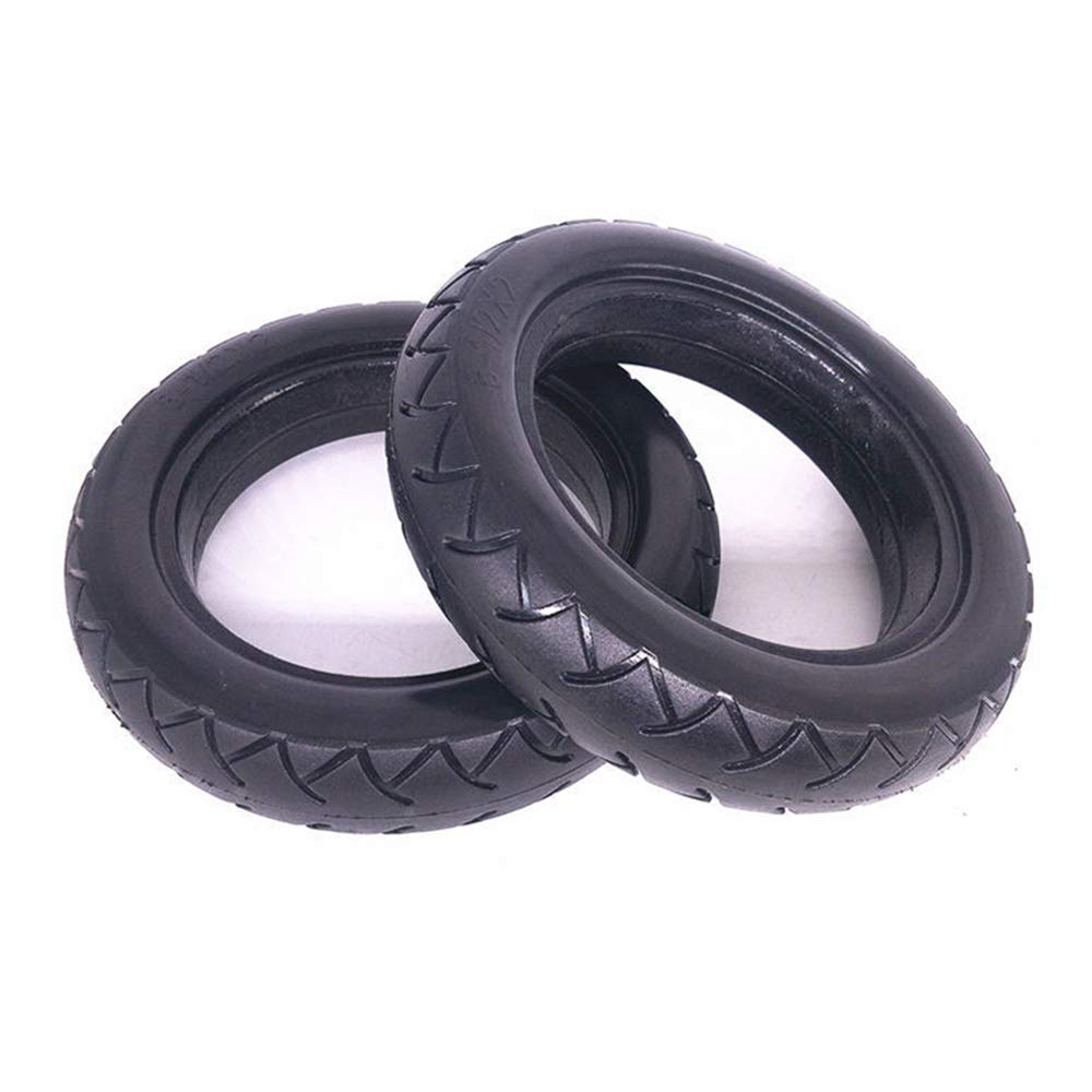 **JYCCH 8.5 Inch Electric Scooter Tires - 8 1/2 x 2 Explosion-Proof Solid Tire, Wear-Resistant & Anti-Skid, Maintenance-Free & Non-Inflatable - Perfect for Commuting & Urban Travel (Fits Model B)**