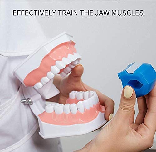 HAIYUN Jawline Exerciser for Face & Neck - Define & Slim Jawline, Tone Facial Muscles, Reduce Stress & Cravings | Anti-Aging Facial Workout for Youthful Look | Perfect for Home Gym & Beauty Routine
