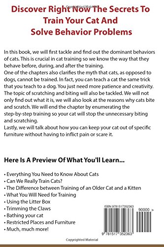 Cat Training Guide: How to Train Your Cat & Solve Behavior Problems | Step-by-Step Techniques for Litter Box, Scratching & Obedience | Perfect for New Cat Owners & Problem Behaviors