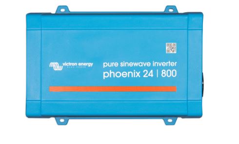 Victron Energy Phoenix Inverter 24V 800W Pure Sine Wave Power Inverter with VE.Direct & NEMA 5-15R Outlet - Perfect for RVs, Boats, and Off-Grid Solar Systems