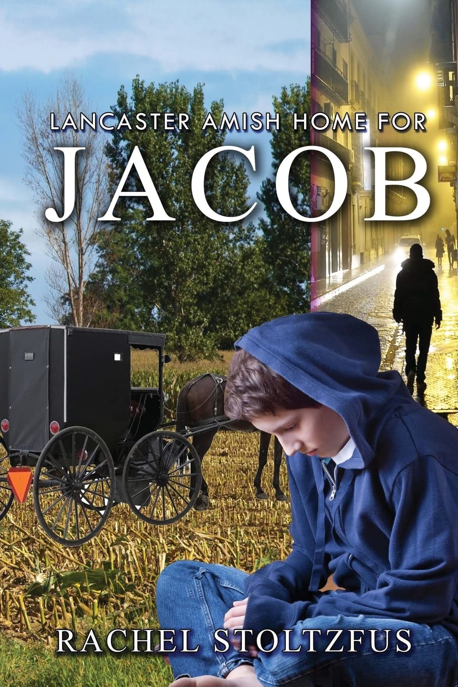 Lancaster Amish Home for Jacob - Authentic Amish Handcrafted Wooden Dollhouse with Furniture | Perfect for Kids' Pretend Play, Collectors & Home Decor