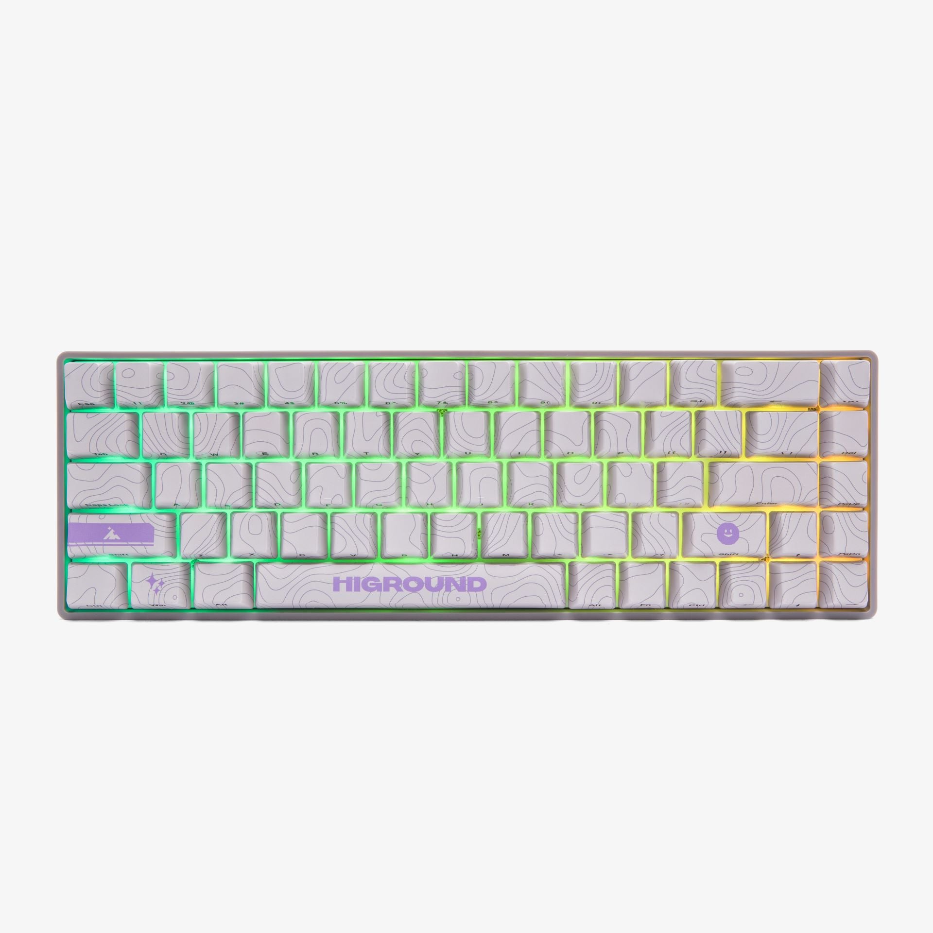 Higround Basecamp 65HE Mechanical Gaming Keyboard - Retro Super Design for PC & Mac | Perfect for Esports, Typing & Office Work
