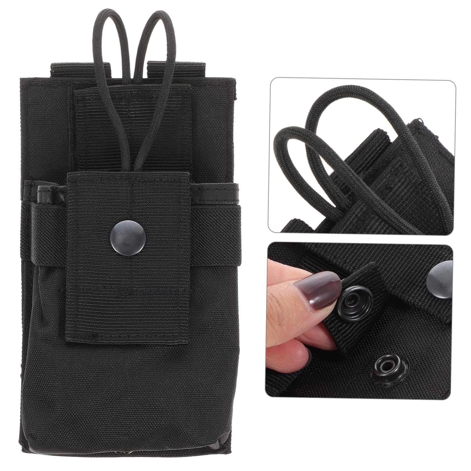 OSALADI 3-Piece Heavy Duty Storage Bags for Radio Holder & Security Equipment - Durable Organizer for Tools, Electronics & Outdoor Gear