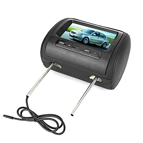 2 x 7 Inch Wireless Car Headrest DVD Player with Adjustable LCD Display - Portable MP5 Video Player for Backseat Entertainment | Perfect for Long Road Trips & Family Travel