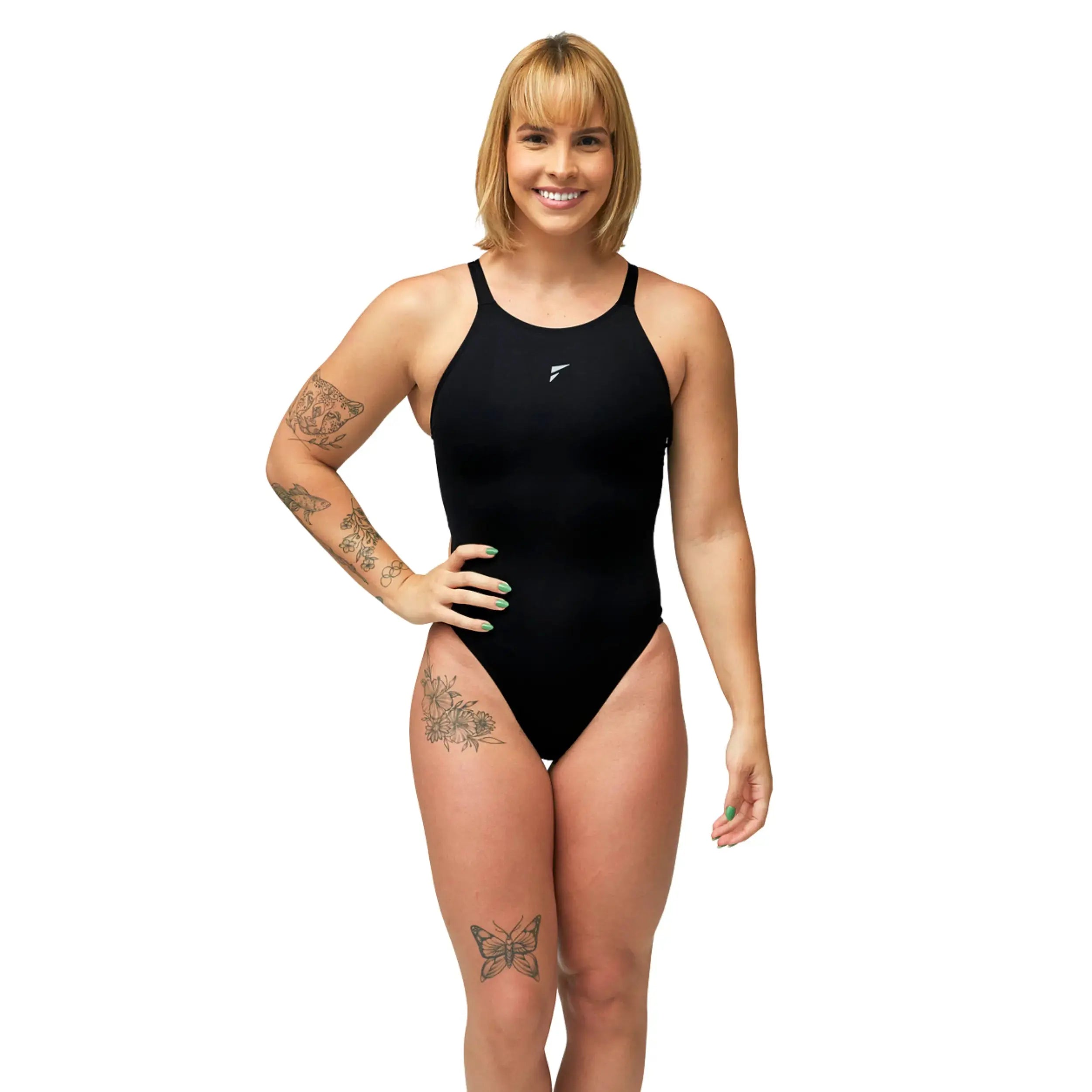 MCAV Women's Professional Training Swimwear - High Performance One Piece Swimsuit for Pool & Lap Swimming | Perfect for Swim Practice, Water Aerobics & Beach Activities