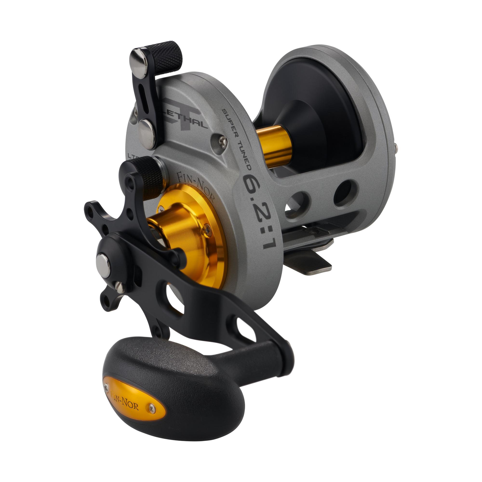 Fin Nor Lethal Star Drag Fishing Reels - Saltwater & Freshwater Spinning Reels for Offshore, Inshore, and Surf Fishing