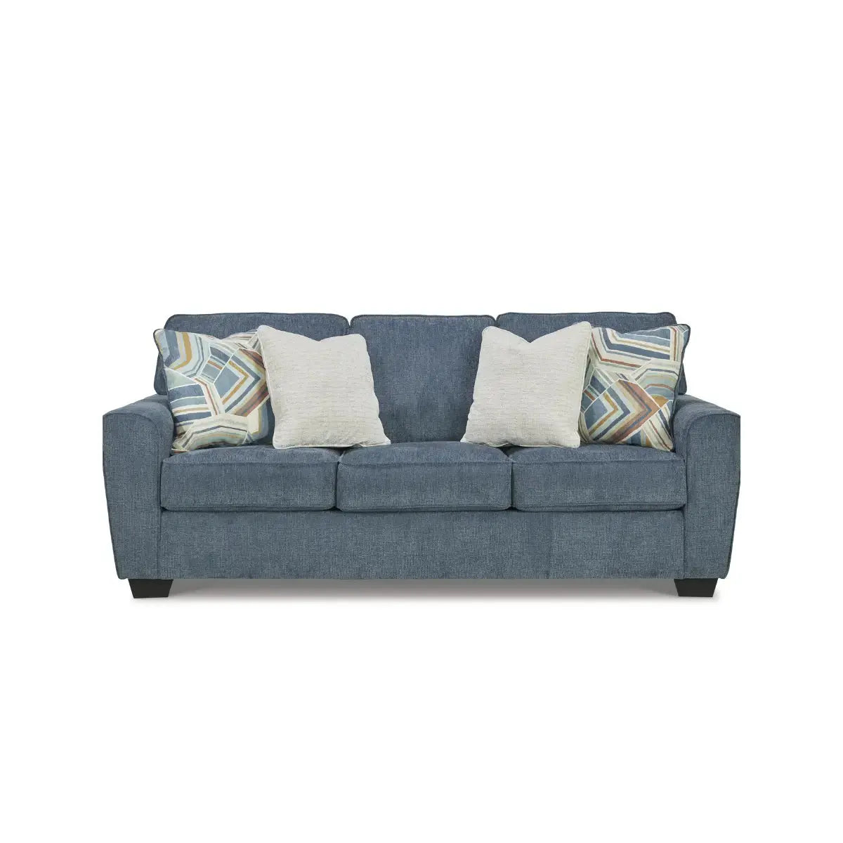 Cashton Blue Sofa - Modern Comfortable Living Room Couch for Home, Office & Lounge | Perfect for Relaxing, Entertaining & Stylish Decor