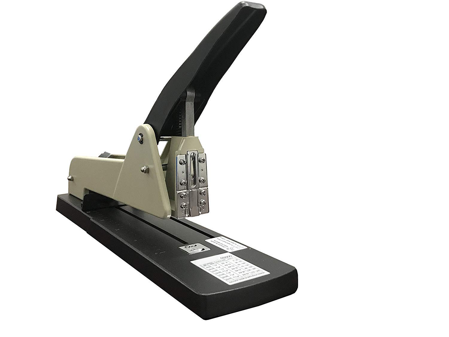 Heavy Duty Long Reach Stapler - 200 Sheet Capacity for Commercial & Office Use - Perfect for Binding Documents, Reports, and Large Projects