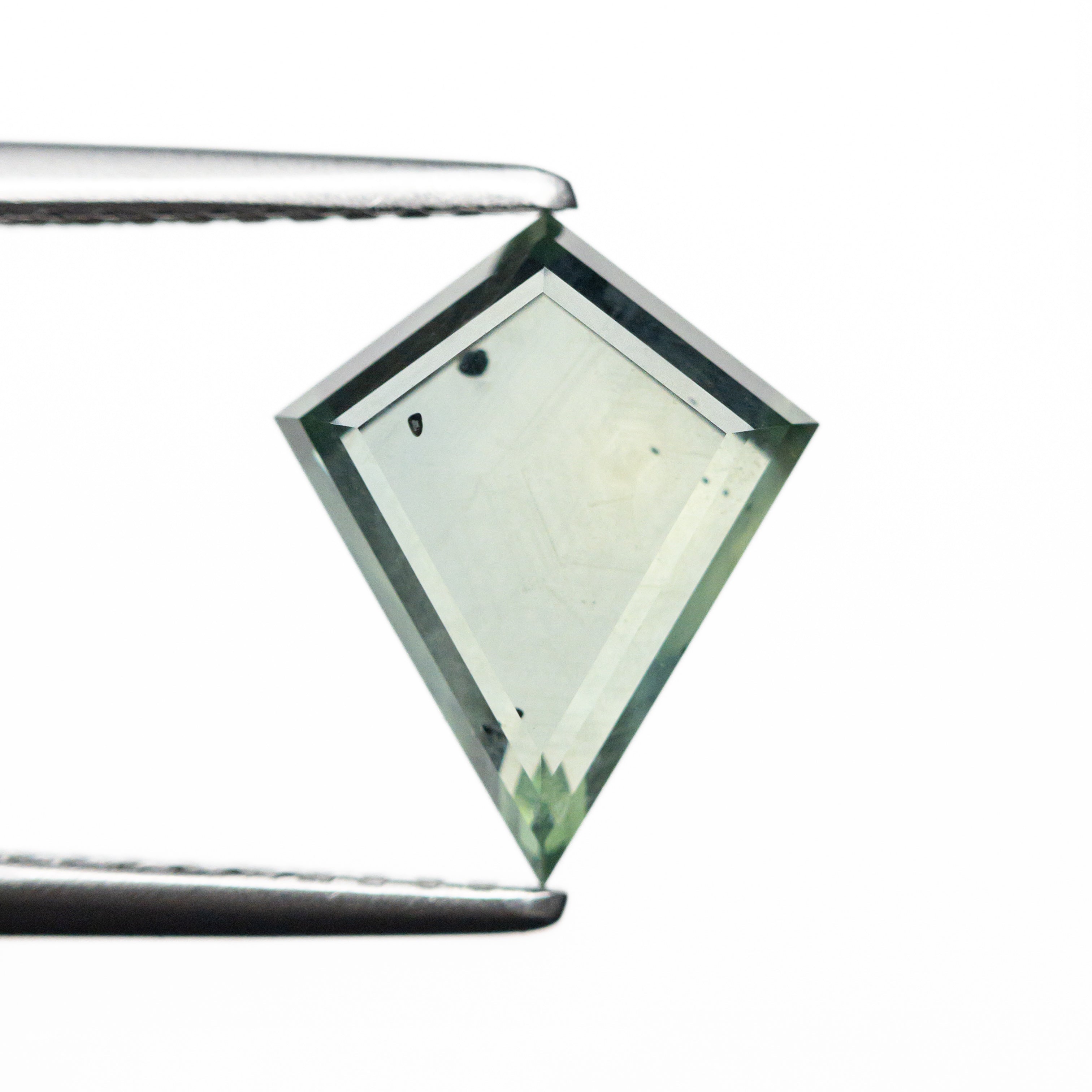2.42ct Natural Blue Kite Portrait Cut Sapphire Gemstone - 10.68x8.66x3.40mm for Engagement Rings & Fine Jewelry Making