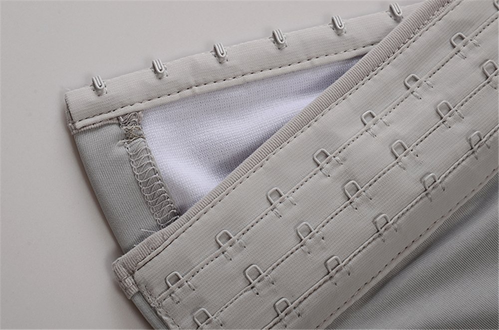 20CM Mesh Stretchy Chest Binder with 3 Rows of Hooks - Comfortable Compression for Tomboy, Trans & Lesbian - Perfect for Everyday Wear, Sports & Gender Affirming