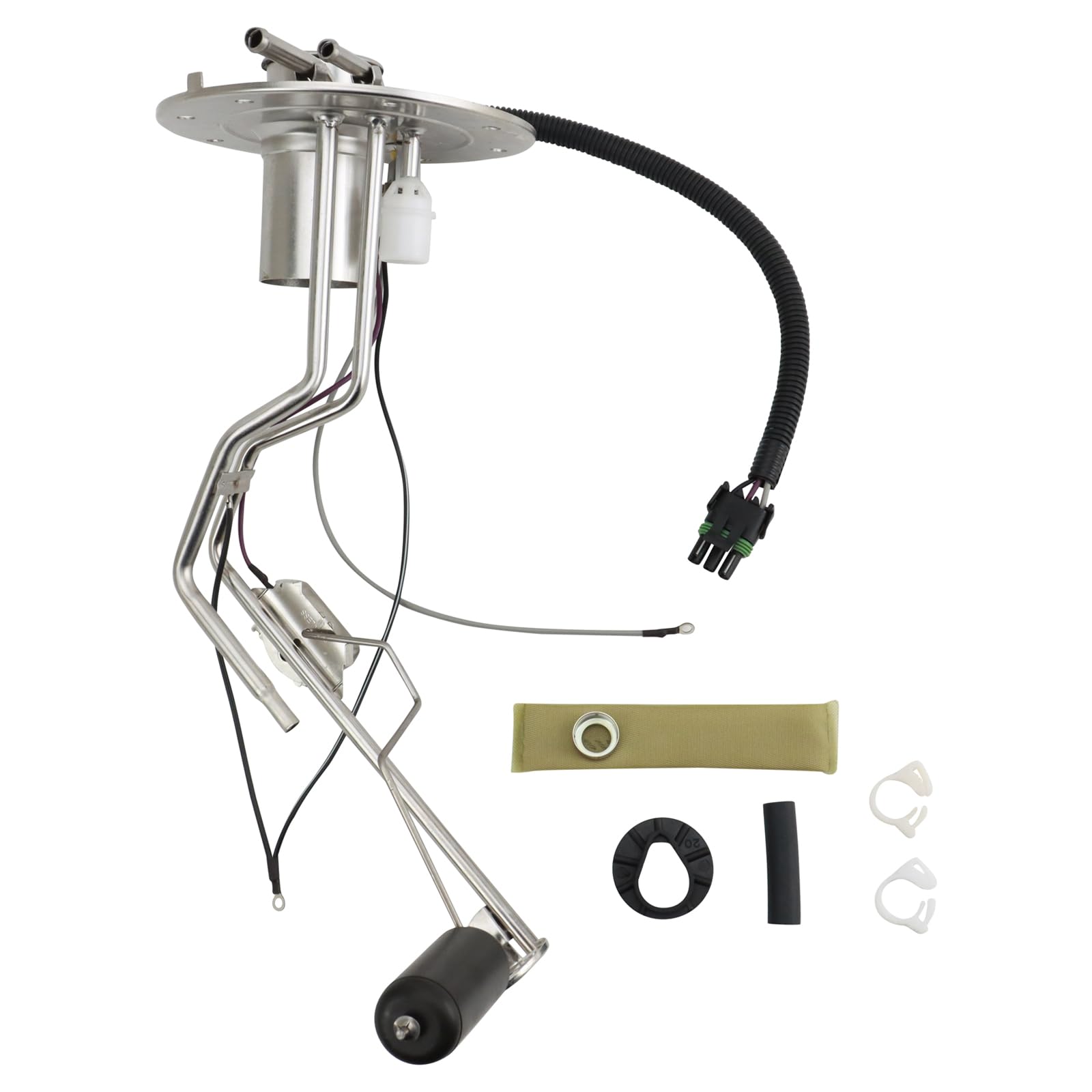 TRQ Fuel Tank Sending Unit Replacement for 1982 Chevrolet Corvette - Compatible with C3 Corvette Models - High Performance Fuel Level Sensor - Perfect for Classic Car Restoration & Automotive Repair Projects