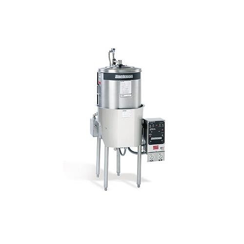 Jackson Model 10 Round Door High Temperature Commercial Dishwasher with Booster Heater - Ideal for Restaurants, Catering Services & High-Volume Kitchens