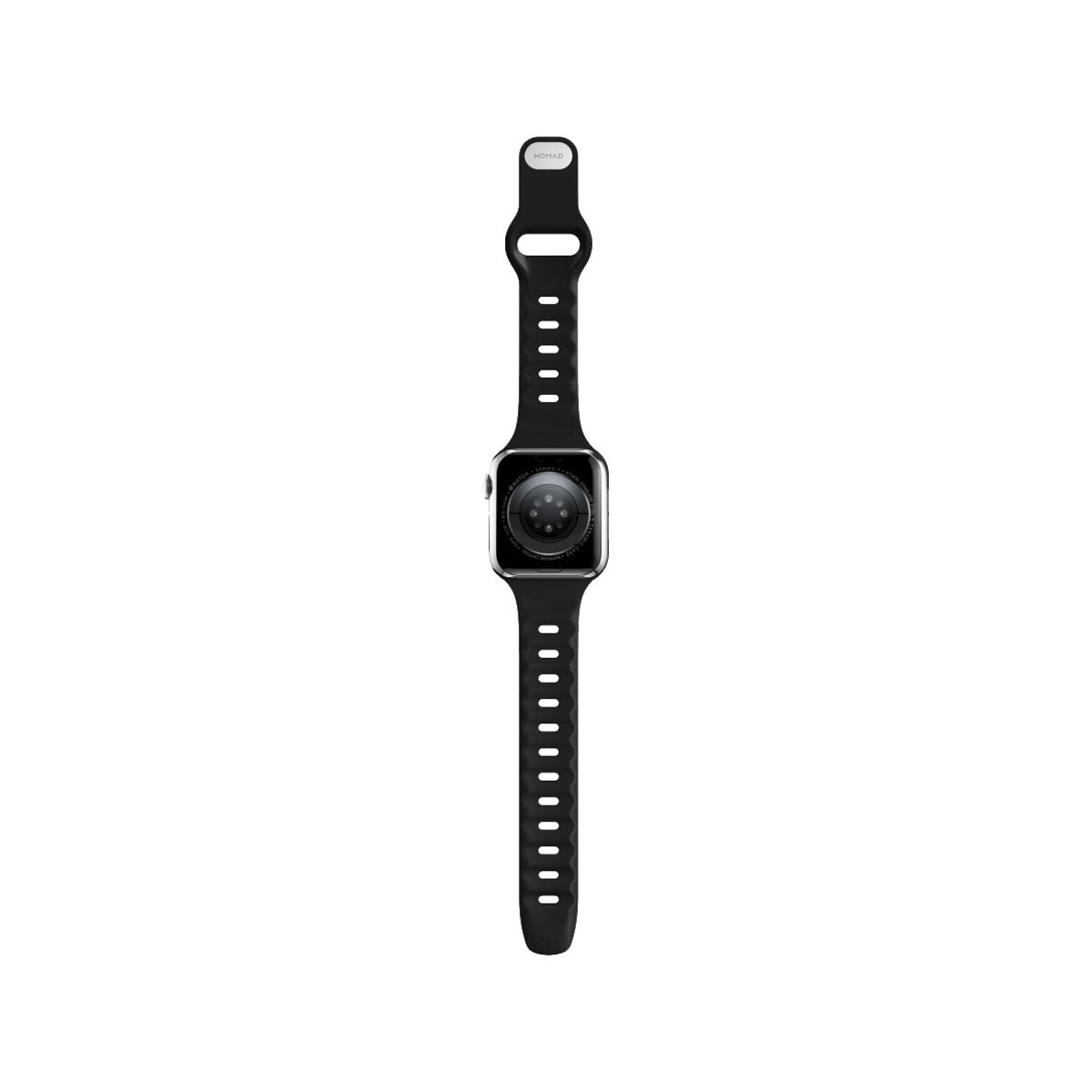 Nomad Sport Slim Band for Apple Watch 40mm/41mm - Premium Durable Black Strap for Workouts & Everyday Wear