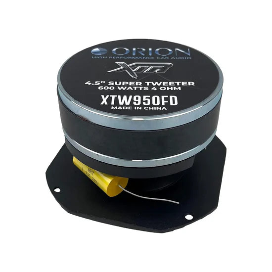 ORION XTR 4.5 Bullet Super Tweeter 150 Watts RMS XTW950FD - High Power Car Audio Speaker for Clear Sound | Perfect for Car Audio Systems & Home Theater Setups