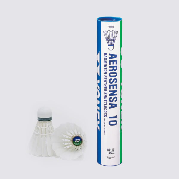 Yonex Aerosensa 10 (AS 10) Premium Feather Badminton Shuttlecocks - Professional Grade for Tournaments & Training Sessions