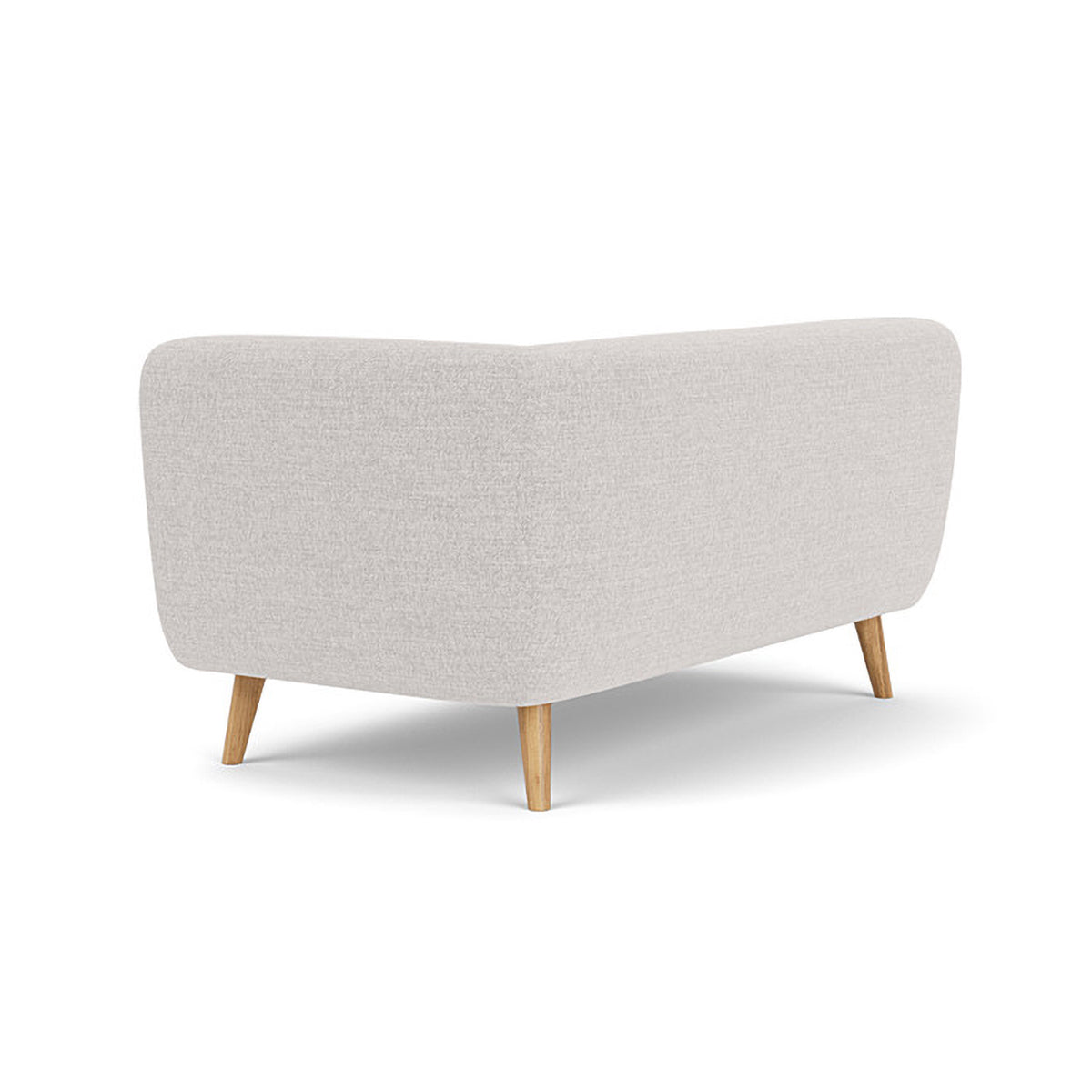 Alfred Fabric Right 2 Seater Modular Sofa - Modern Sectional Couch for Living Room, Lounge & Small Spaces | Comfortable & Stylish Home Furniture