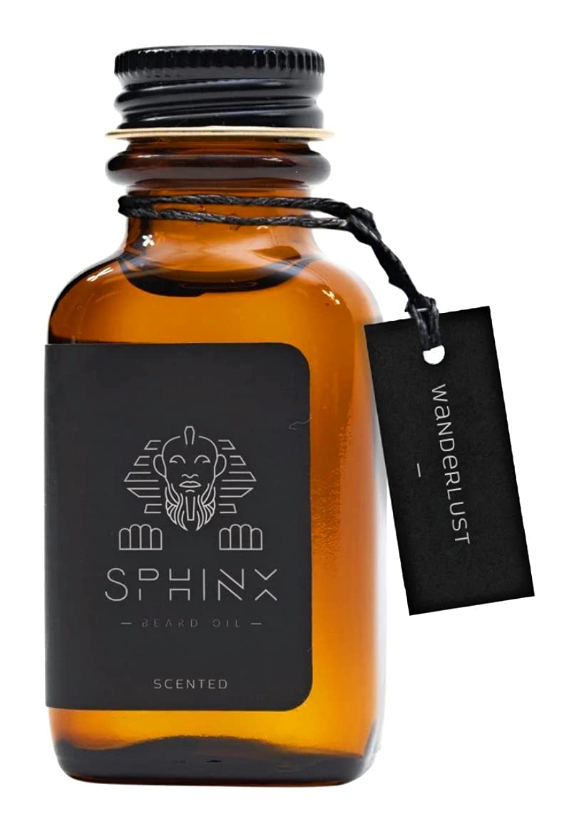Premium Beard Oil for Men - Natural & Organic Grooming Oil for Soft, Healthy Facial Hair - Ideal for Daily Use, Travel & Grooming Kits