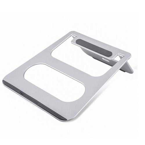 Cooskin Universal Folding Laptop Stand - Aluminum Alloy Adjustable Computer Stand with Cooling Function for MacBook, iPad, Tablet - Perfect for Home Office, Gaming & Travel Use