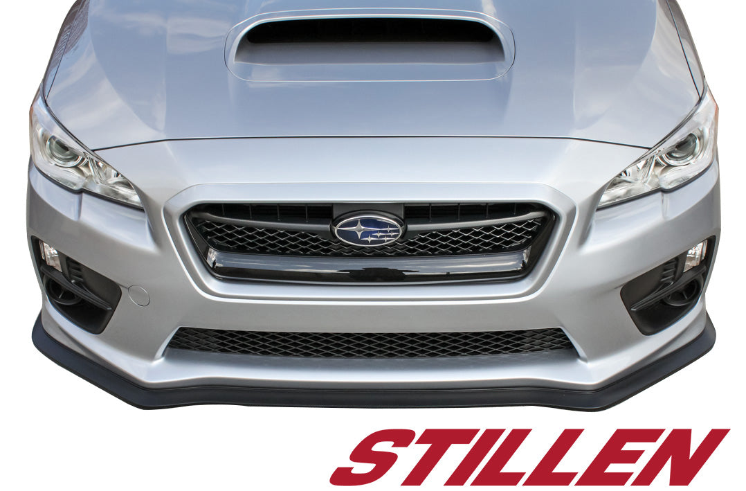 2015-2017 Subaru WRX & WRX STI Front Bumper Lip Splitter Spoiler - KB23001 | Carbon Fiber Style | Aggressive Look | Track & Street Performance Upgrade