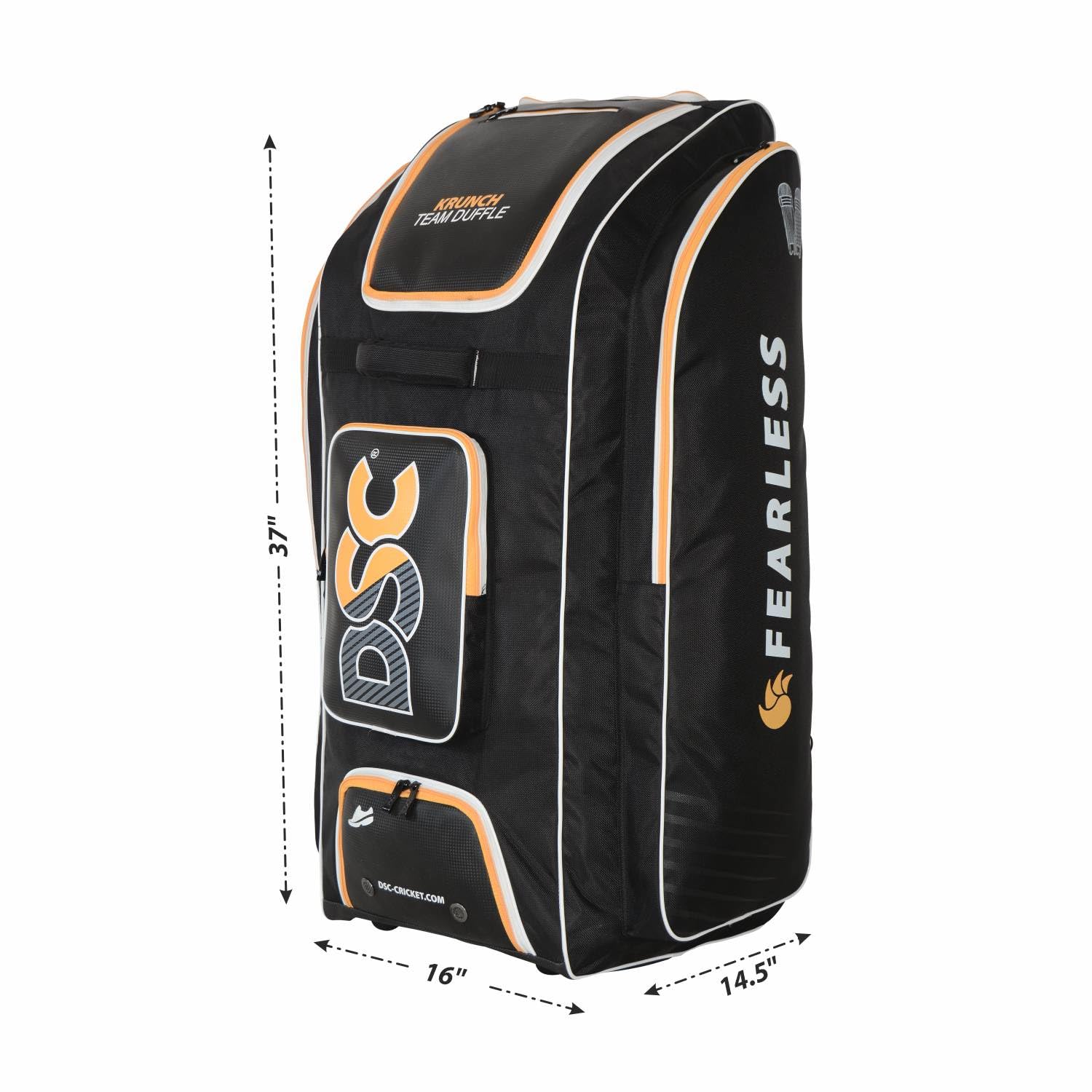 DSC Krunch Team Duffle Cricket Kit Bag 2022 - Premium Cricket Equipment for Practice & Matches - Perfect for Training, Tournaments & Travel