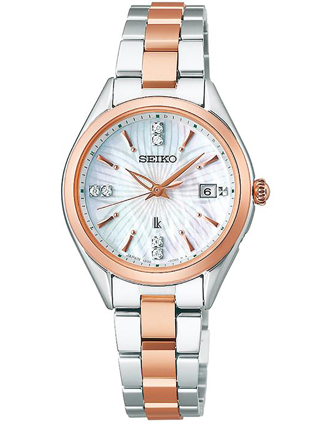 SEIKO LUKIA Ladies Watch 2024 Limited Edition SAKURA BLOOMING SSQW080 - Japanese Automatic Movement, Stainless Steel Case, Mother-of-Pearl Dial - Perfect for Women's Fashion, Office Wear & Special Occasions