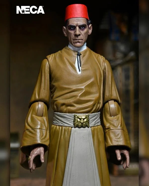 Universal Monsters Ultimate Ardath Bey 7-Inch Action Figure - Collectible Toy for Horror Fans - Perfect for Display, Cosplay, and Halloween Decor