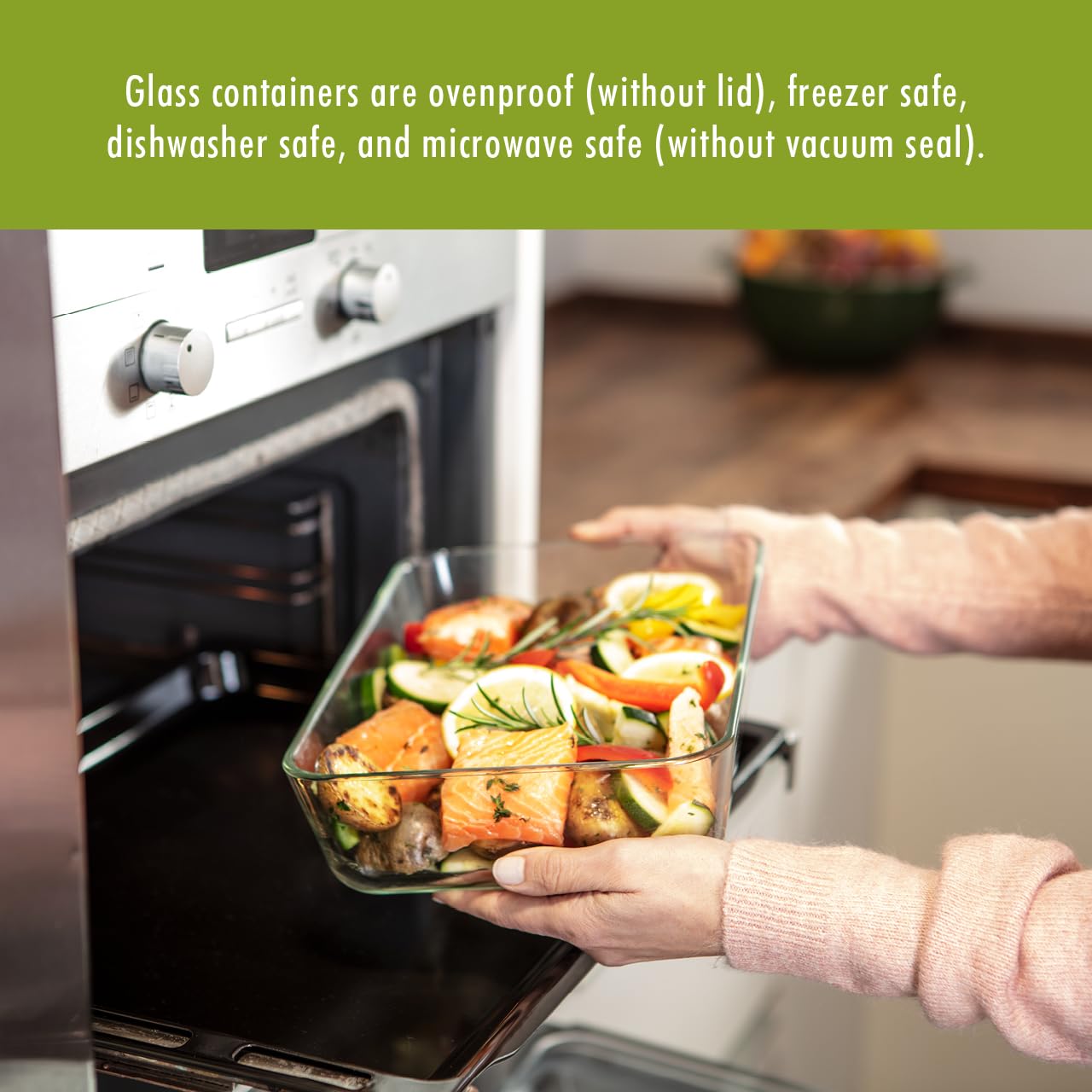 ZWILLING Fresh & Save Glass Airtight Food Storage Containers - Small Meal Prep Containers for Fresh Food Preservation | Perfect for Kitchen Organization & Leftovers Storage