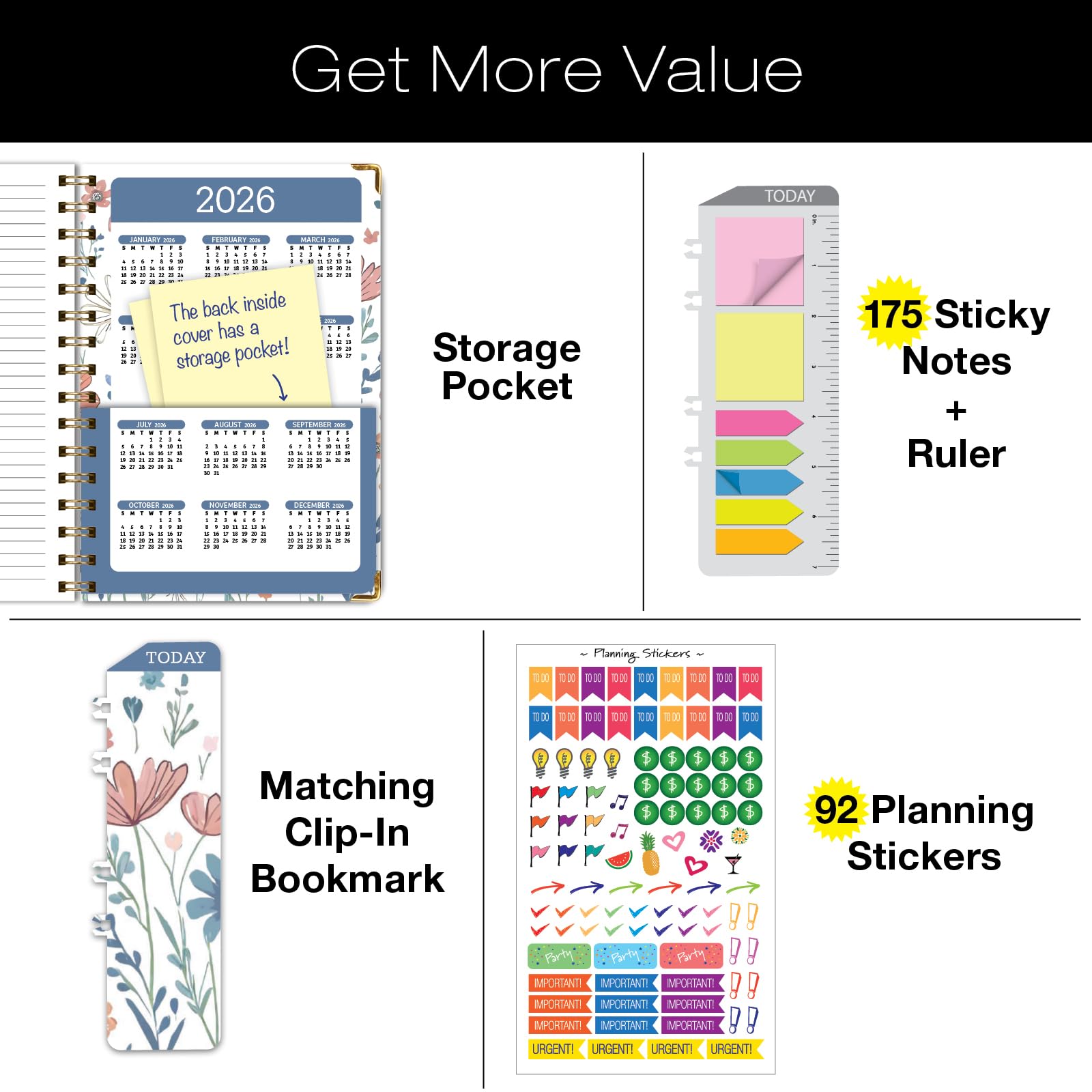 2025 Hardcover Planner 5.5