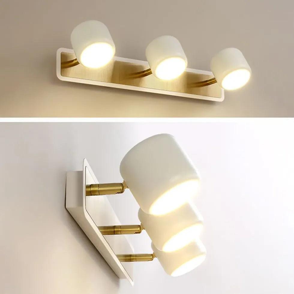Waterproof Cylindrical LED Bathroom Spotlight - Dimmable Ceiling Light for Shower, Vanity, and Mirror Lighting - Energy Efficient Modern Bathroom Lighting Fixture