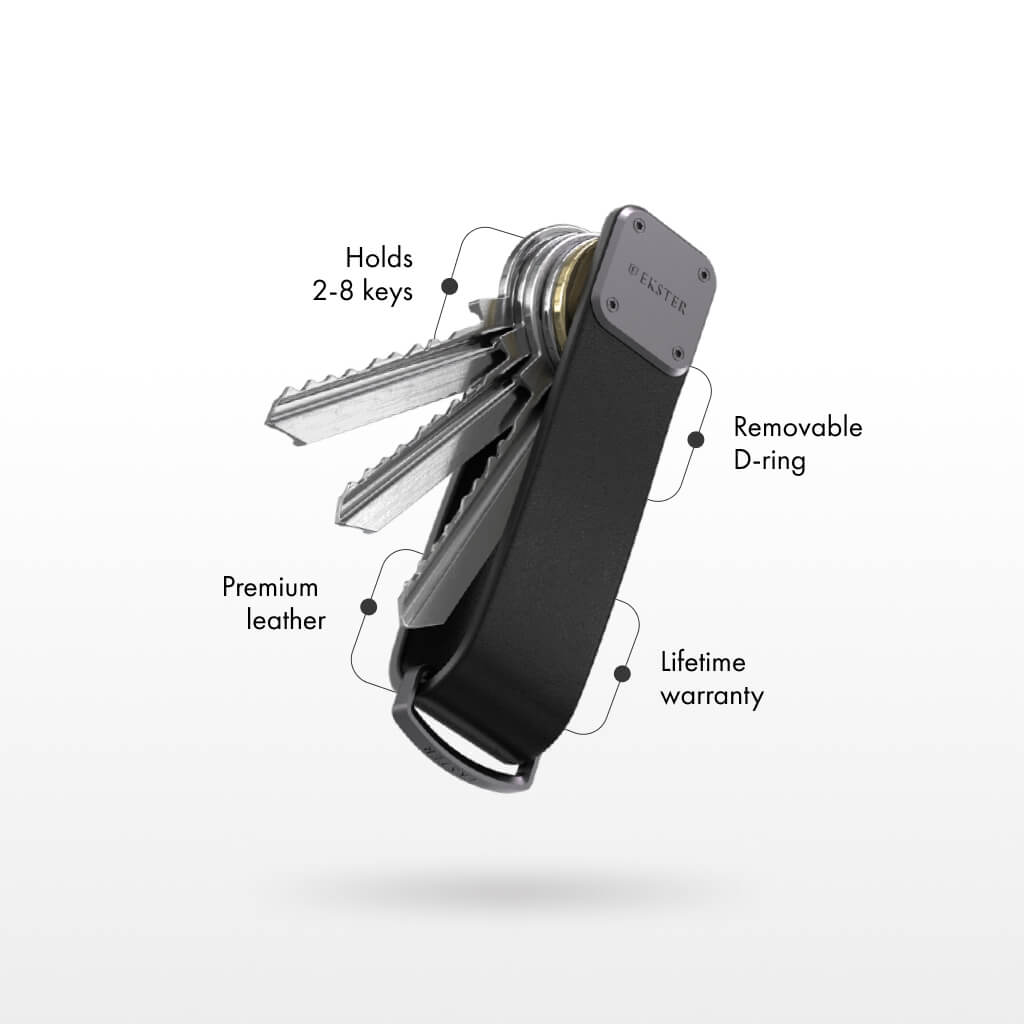 Premium Leather Key Case Holder - Durable & Stylish Key Organizer for Home, Office, and Travel Accessories | Perfect Gift for Men & Women